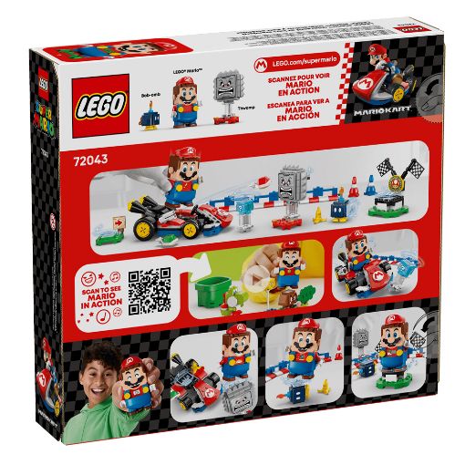 Εικόνα της LEGO Super Mario: Kart - Interactive Lego Mario & Standard Kart 72043