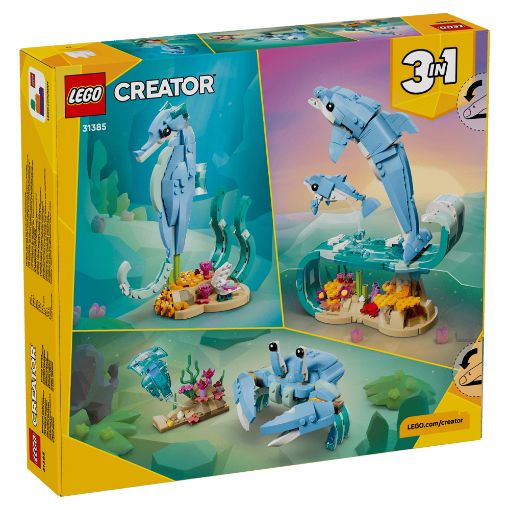 Εικόνα της LEGO Creator: 3 in 1 Sea Animals: Beautiful Dolphins 31385