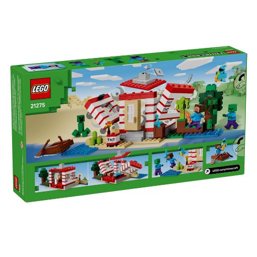 Εικόνα της LEGO Minecraft: The TNT Jungle House 21275