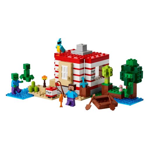 Εικόνα της LEGO Minecraft: The TNT Jungle House 21275