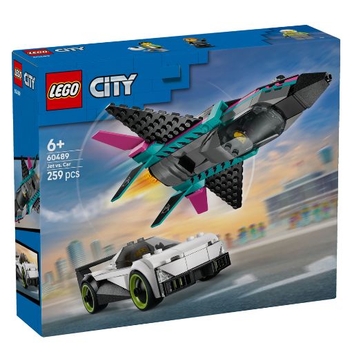 Εικόνα της LEGO City: Jet vs. Car 60489