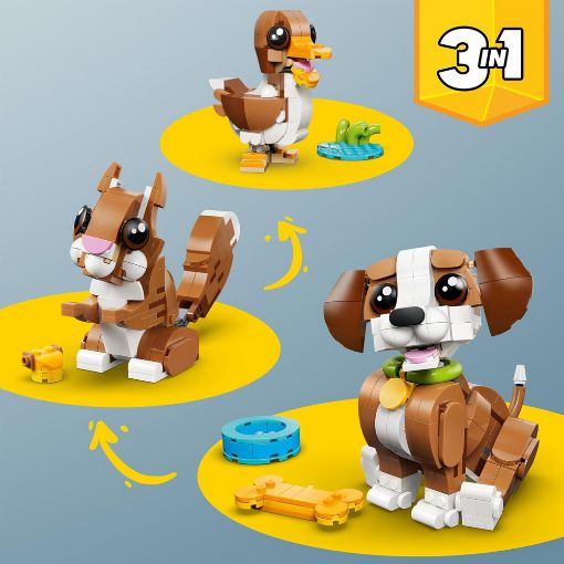 Εικόνα της LEGO Creator: 3 in 1 Cute Animals: Playful Puppy Dog 31382