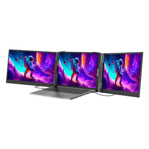 Εικόνα της Οθόνες Blackview DCM8 15.3" IPS WUXGA Dual Screen Extender Portable Black/Grey