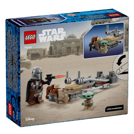 Εικόνα της LEGO Star Wars: The Mandalorian & Grogu's Speeder Bike 75436