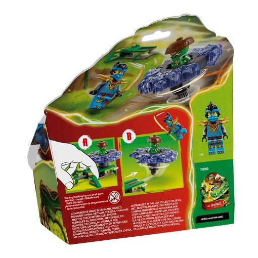 Εικόνα της LEGO Ninjago: Nya vs. Mutation Monster Spinner 71849