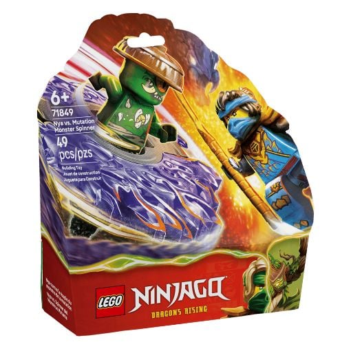 Εικόνα της LEGO Ninjago: Nya vs. Mutation Monster Spinner 71849