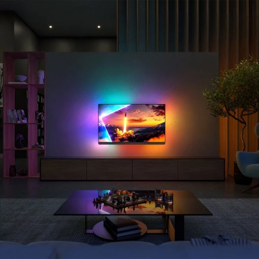 Εικόνα της Τηλεόραση Philips Ambilight 77OLED910 77" OLED Smart 4K UHD HDR 120Hz