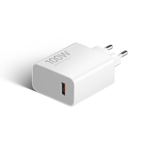 Εικόνα της Φορτιστής Xiaomi Charging Combo GaN USB-A 100W White BHR095VEU