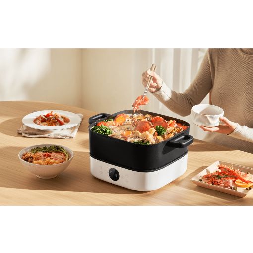 Εικόνα της Xiaomi Multifunctional Hot Pot Cooker 6lt 2000W Black/White BHR9704EU