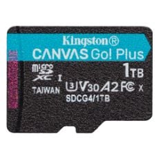 Εικόνα της Κάρτα Μνήμης MicroSDXC Kingston Canvas Go! Plus 1TB Class 10 UHS-I U3 SDCG4/1TBSP