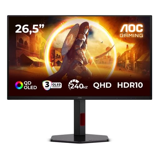 Εικόνα της Οθόνη AOC Q27G4ZDR 26,5" QD-OLED QHD 240Hz HDR