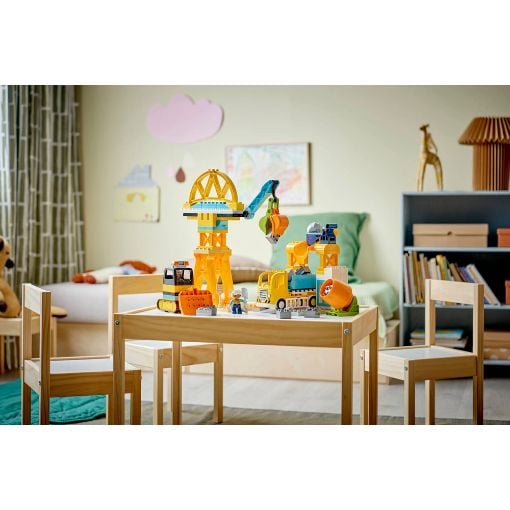 Εικόνα της LEGO Duplo: 3 in 1 Construction Site and Vehicles 10476