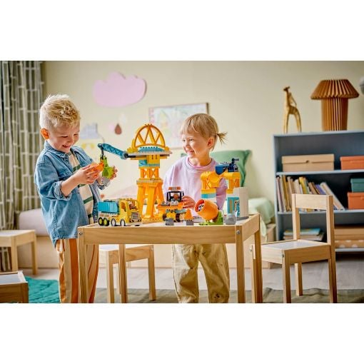 Εικόνα της LEGO Duplo: 3 in 1 Construction Site and Vehicles 10476