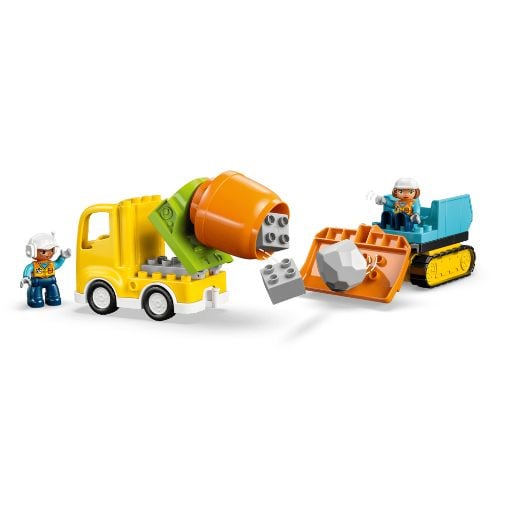 Εικόνα της LEGO Duplo: 3 in 1 Construction Site and Vehicles 10476