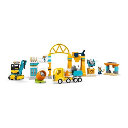 Εικόνα της LEGO Duplo: 3 in 1 Construction Site and Vehicles 10476