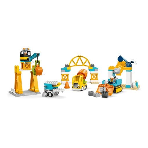 Εικόνα της LEGO Duplo: 3 in 1 Construction Site and Vehicles 10476