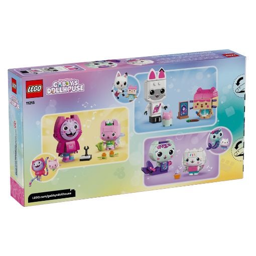 Εικόνα της LEGO Gabby's Dollhouse: Gabby's Brick-Built Cat Friends 11215