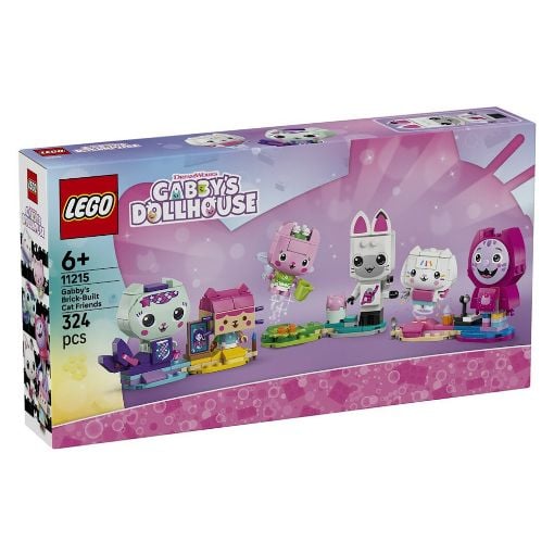 Εικόνα της LEGO Gabby's Dollhouse: Gabby's Brick-Built Cat Friends 11215
