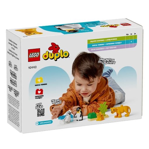 Εικόνα της LEGO Duplo: Wild Animal Families: Penguins & Lions 10442