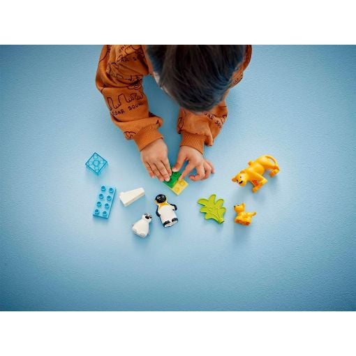 Εικόνα της LEGO Duplo: Wild Animal Families: Penguins & Lions 10442