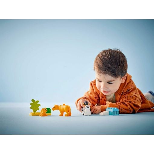 Εικόνα της LEGO Duplo: Wild Animal Families: Penguins & Lions 10442