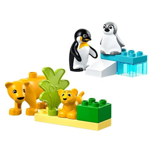Εικόνα της LEGO Duplo: Wild Animal Families: Penguins & Lions 10442