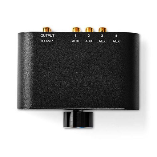 Εικόνα της Audio Switch Nedis 4 Ports Analogue Grey