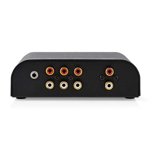 Εικόνα της Audio Switch Nedis 4 Ports Analogue Grey