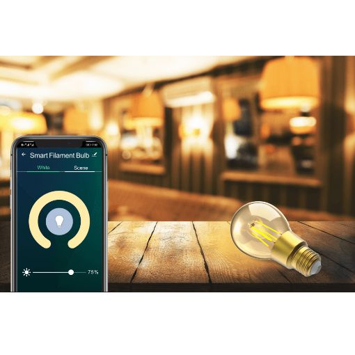 Εικόνα της Smart Lamp E27 Woox R9078 Filament 650lm 6W Gold
