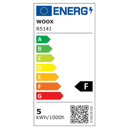 Εικόνα της Smart Lamp E14 Woox R5141 LED Candle Filament Wi-Fi & Bluetooth 470lm 4.9W Gold