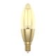 Εικόνα της Smart Lamp E14 Woox R5141 LED Candle Filament Wi-Fi & Bluetooth 470lm 4.9W Gold