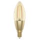 Εικόνα της Smart Lamp E14 Woox R5141 LED Candle Filament Wi-Fi & Bluetooth 470lm 4.9W Gold