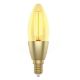 Εικόνα της Smart Lamp E14 Woox R5141 LED Candle Filament Wi-Fi & Bluetooth 470lm 4.9W Gold