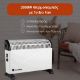 Εικόνα της Θερμοπομπός HomeVero 2000W με Turbo Fan & Θερμοστάτη White/Black HV-CHT2000TF