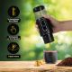 Εικόνα της Φορητή Μηχανή Espresso HomeVero 8bar Black HV-PEM5B