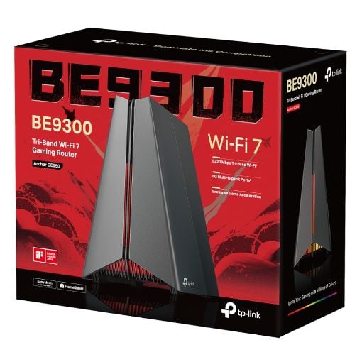 Εικόνα της Gaming Router TP-Link Archer GE550 BE9300 Tri-Band Wi-Fi 7 Black
