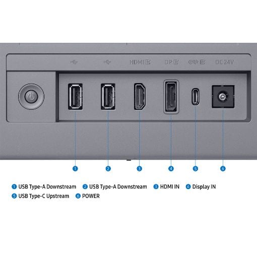 Εικόνα της Οθόνη Samsung M9 M90SF 32" QD-OLED 4K Utra HD Smart Monitor 165Hz HDR LS32FM900SUXEN