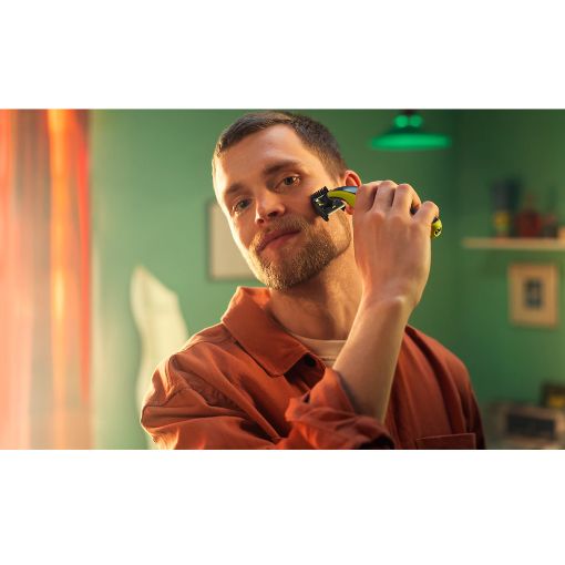 Εικόνα της Ξυριστική Μηχανή Philips OneBlade Pro 360 Επαναφορτιζόμενη Lime/Grey QP2834/23