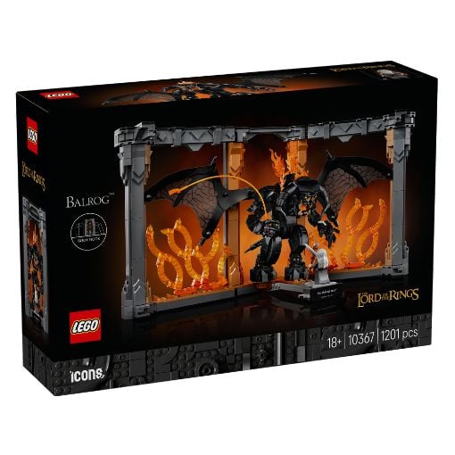 Εικόνα της LEGO Icons: The Lord of the Rings: Balrog Book Nook 10367