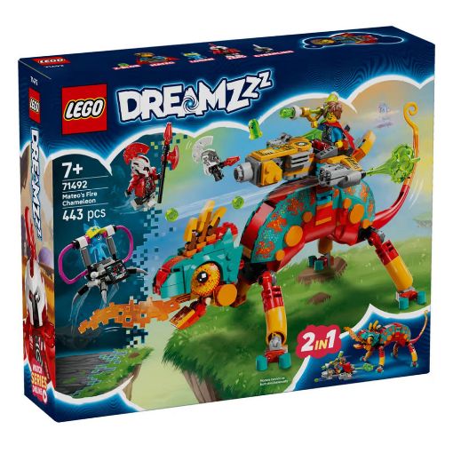 Εικόνα της LEGO DREAMZzz: Mateo's Fire Chameleon 71492