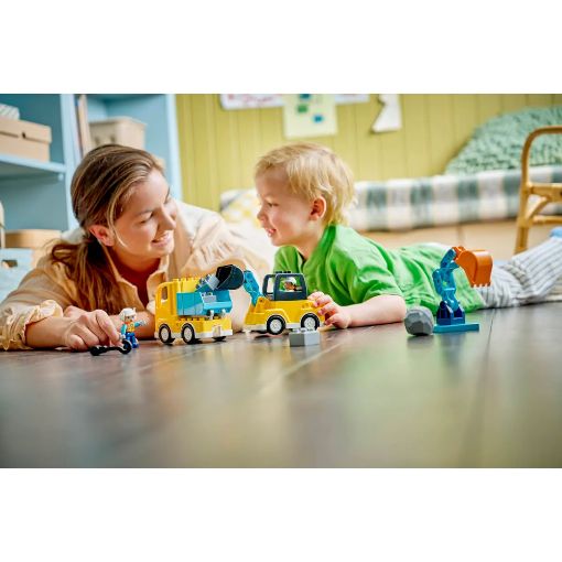 Εικόνα της LEGO Duplo: 3 in 1 Construction Vehicles 10475
