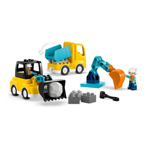 Εικόνα της LEGO Duplo: 3 in 1 Construction Vehicles 10475
