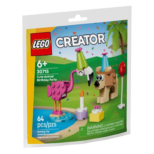 Εικόνα της LEGO Creator: Cute Animal Birthday Party (Polybag) 30715