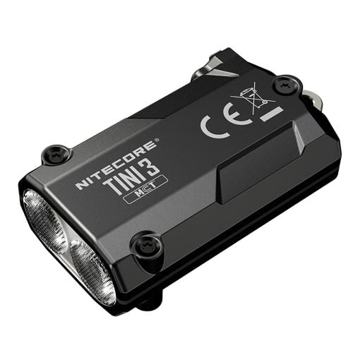 Εικόνα της Φακός Μπρελόκ Nitecore Tini3 Επαναφορτιζόμενος με Καλώδιο USB-C 600lm IP54 Black
