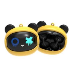 Εικόνα της Earbuds Kiddoboo GOAT Paintcrush Yellow KBG08YEL