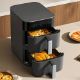 Εικόνα της Xiaomi Smart Double Stack Air Fryer 12Lt 2800W Black BHR0883EU