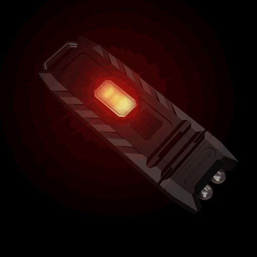 Εικόνα της Φακός Μπρελόκ Nitecore Thumb Leo UV Επαναφορτιζόμενος 45lm IP65 Black