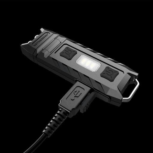 Εικόνα της Φακός Μπρελόκ Nitecore Thumb Leo UV Επαναφορτιζόμενος 45lm IP65 Black