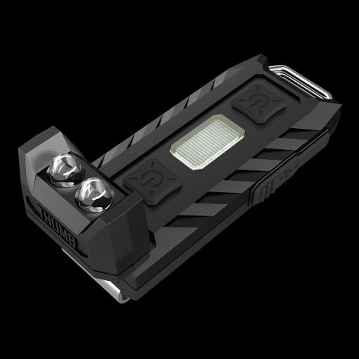 Εικόνα της Φακός Μπρελόκ Nitecore Thumb Leo UV Επαναφορτιζόμενος 45lm IP65 Black