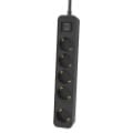 Εικόνα της Πολύπριζο Philips 5 Θέσεων 1.5m Black CHP2154B/GRS